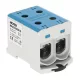 Elosztóblokk 2xAl/Cu 35-240mm2, KÉK, OUNEVA VC05-0038, MOREK MAA2240B10