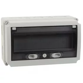 Ipari doboz üres 180x300mm, 13modul, ajtóval IP66/IP54