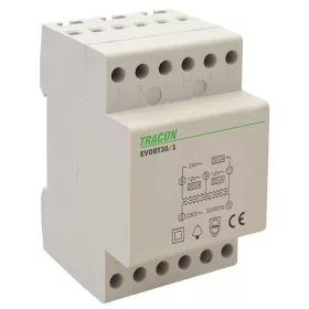   Biztonsági (csengő) transzformátor, 230V/12-12-24V AC, Psmax.:30VA, Is:1,55A