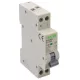 Kombinált védőkapcsoló, elektronikus, 2P, 1 modul, C kar.C6, 30mA, 6kA, AC, E3  EVO sorozat