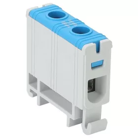   Főáramköri leágazó kapocs, sínre szerelhető, kék 1.5-16mm2, max. 1000VAC, 1500VDC, max.85A