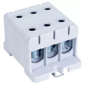   Főáramköri leágazó kapocs, sínre szerelhető, szürke,  16-95mm2, max. 800VAC, max.245A