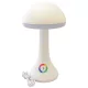 Gomba formájú LED dekor asztali lámpa,  2,4 W, 4000 K, 100-240 V, 50 Hz