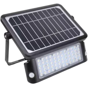   Napelemes LED fényvető mozgásérzékelővel, 10 W, 4000 K, 1080 lm, IP65, 3,7 V 7200 mAh