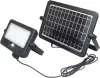 Napelemes LED fényvető mozgásérzékelővel, 10 W, 4000 K, 1100 lm, IP65, 3,7V 7200 mAh