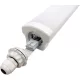 Védett ipari lámpatest, 1212mm, 36W, 4320 lm, 4000K,230VAC, IP65, IK08, 30.000h