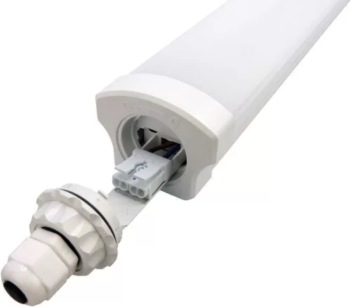 Védett ipari lámpatest, 1512mm, 50W, 6000 lm, 4000K, 230VAC, IP65, IK08, 30.000h