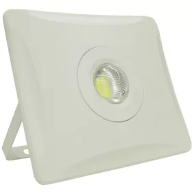   LED fényvető, COB LED 50W, 4000K, 3500lm, 100°, 180 - 265VAC IP65, fehér ház