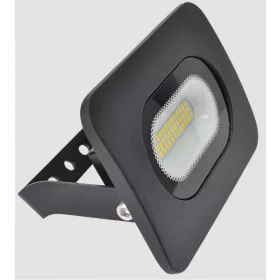   LED reflektor beépített bekötődobozzal, 20W 4000K 1500lm, IP65, fekete