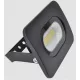 LED reflektor beépített bekötődobozzal, 20W 4000K 1500lm, IP65, fekete