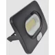 LED reflektor mozgásérzékelővel, 50W 4000K 3750lm, IP65, fekete,