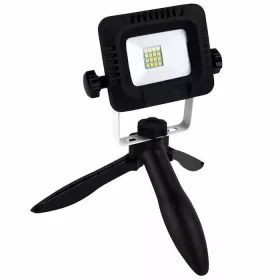   LED akkumulátoros reflektor, összecsukható állványoson, 180-240 VAC, 10W, IP44, 4000K, 3,7V 4400mAh,