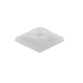 Öntapadós kábelkötegelő talp 19×19mm natúr