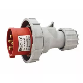   Ipari csatlakozó dugó 16 A, 400 V, 3P+F, IP67 fokozott véd.