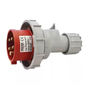   Ipari csatlakozó dugó, fokozott védelemmel 16A, 400V, 3P+N+E, 6h, IP67