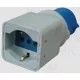 Csatlakozó adapter, CEE/Schuko 16A, 250V, 2P+E