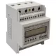 LCD kijelzésű háromfázisú áramváltós fogyasztásmérő, 4 modul400V / 5 A CT Pd=3W