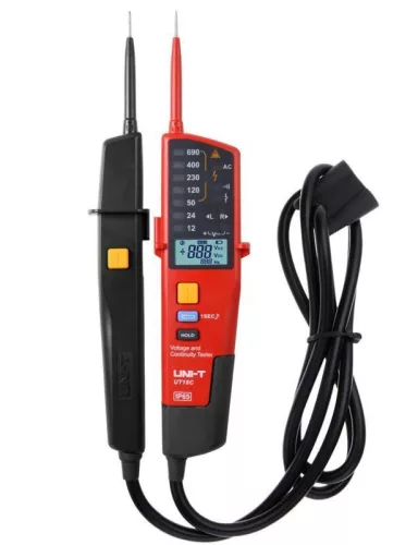 Feszültség teszter, feszültség 12V-690V, UNI-T UT18C