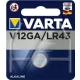Elem 1,5V  V12GA, LR43, 186, 386, Varta 4278 gombelem