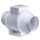 VENTILÁTOR TT 125 mm, cső közé építhető, csatornaventilátor, ipari