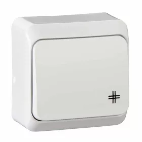 PRIMA Keresztkapcsoló 10AX, fehér (107)