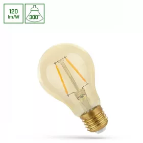  Retro LED fényforrás, E27, 2W, 240 lm, 2700K, Spectrum LED Retroshine COG