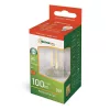 LED fényforrás, FILAMENT COG átlátszó búra, E27, 1W, 100lm, 2700K, Spectrum LED