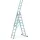 Skymaster DX 3x8 többcélú létra, D-fok, ZARGES 44838