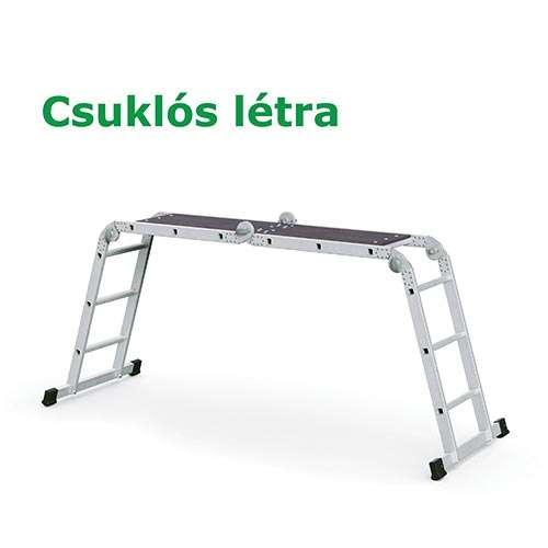csuklós létra, univerzális létra, állítható létra