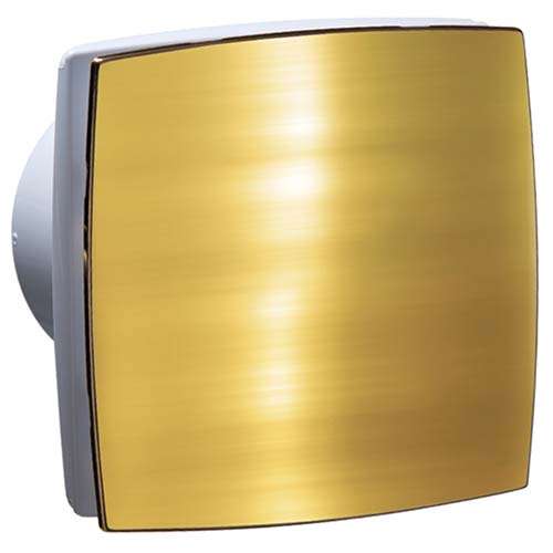 Design arany, inox ventilátor