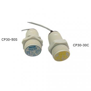 Kapacitív érzékelő 90-250 V AC NO, SCR, M30, FOTEK CP30-50S