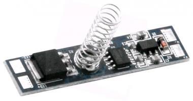 LED Profilba szerelhető érintős mini kontroller 96W max8A 43x10mm