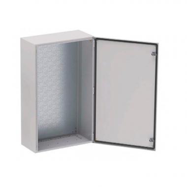 CE elosztó lemez szekrény szerelő lemezzel, 400x300x150mm RAL 7035