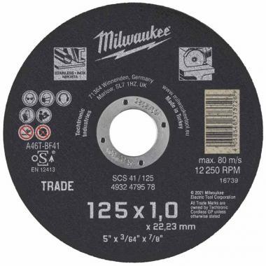 Milwaukee Vágókorong fémhez ECO SCS41 125x1.0mm-1 db