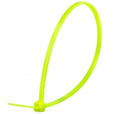 Normál kábelkötegelő, neon zöld290×3.6mm, D=2-80mm, PA6.6